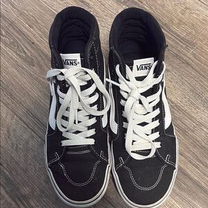 Vans Black High-Top Sneakers